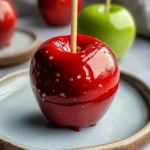 Homemade Toffee Apples (Candy Apples)