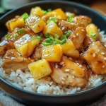 Irresistible Pineapple Chicken and Rice