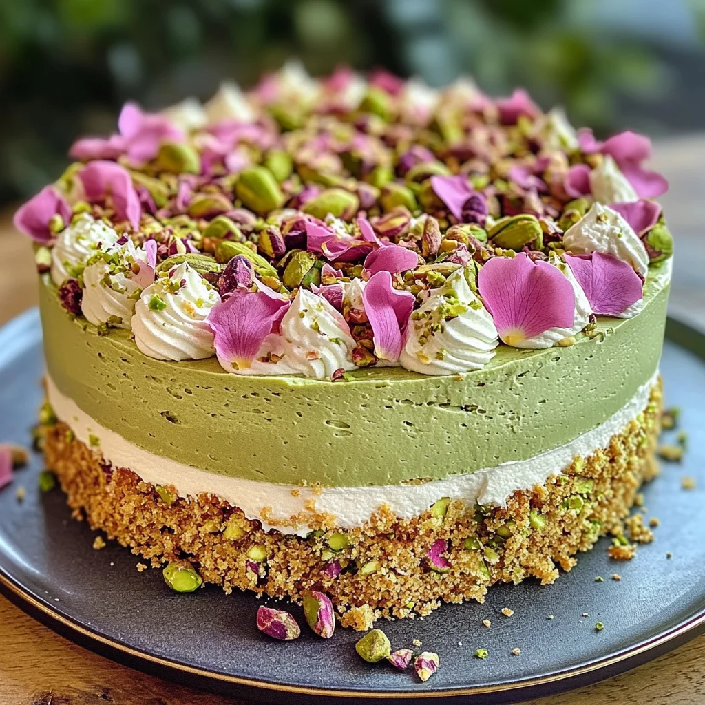 Irresistible Pistachio Rose Milk Cake You'll Crave Every Bite