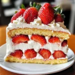 Irresistible Strawberries & Cream Torte for Summer Bliss
