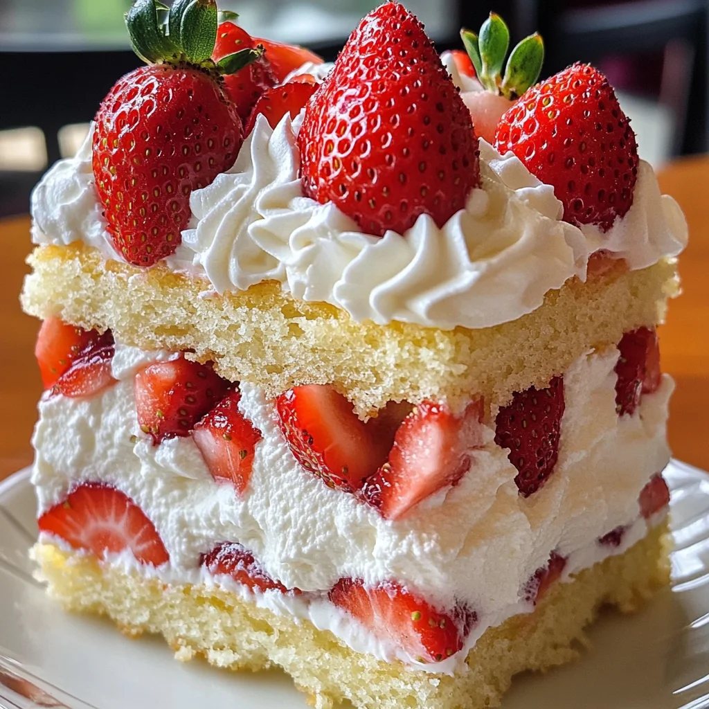Japanese Strawberry Shortcake