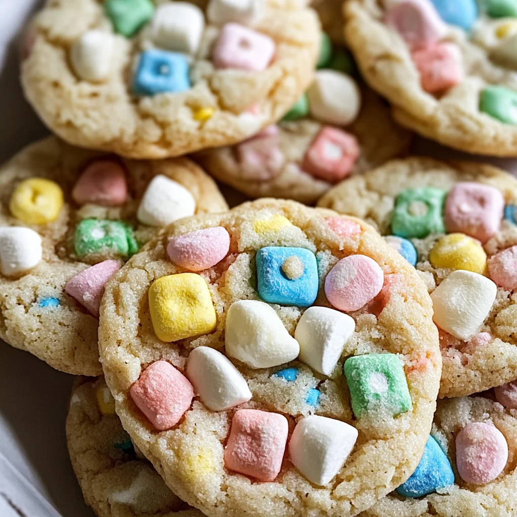 Lucky Charms Cookies