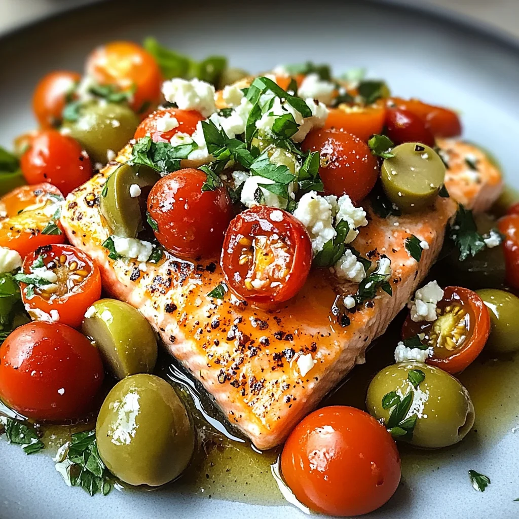 Mediterranean Salmon: Quick, Healthy Delight for Any Meal