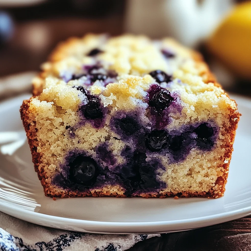 Mother's Day Lemon Blueberry Bread