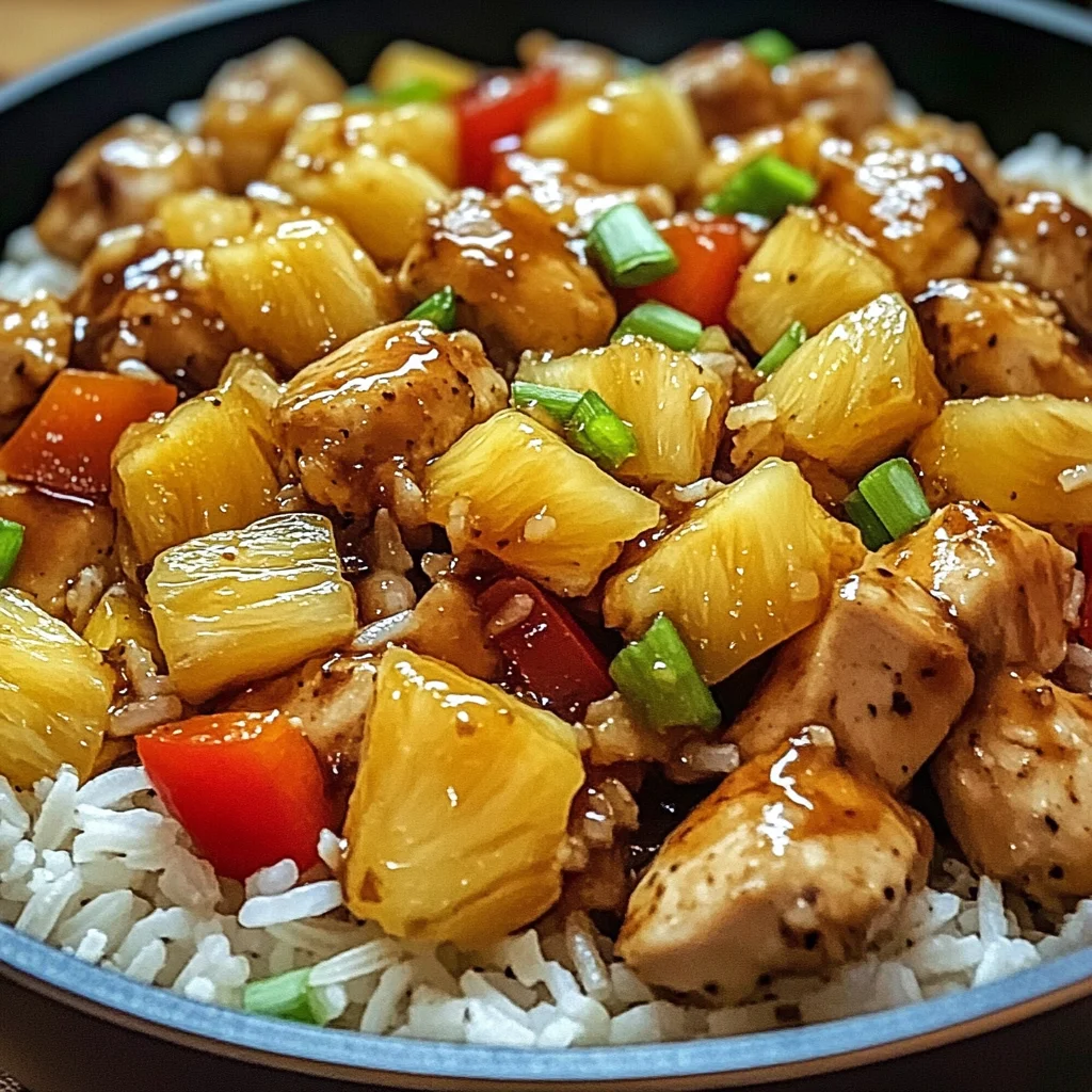 Pineapple Chicken And Rice