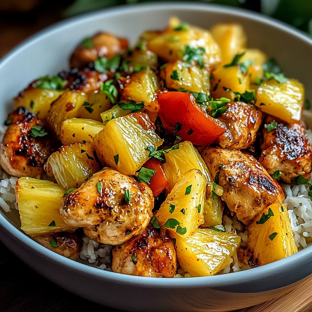 Pineapple Chicken: Juicy and Flavorful Delight