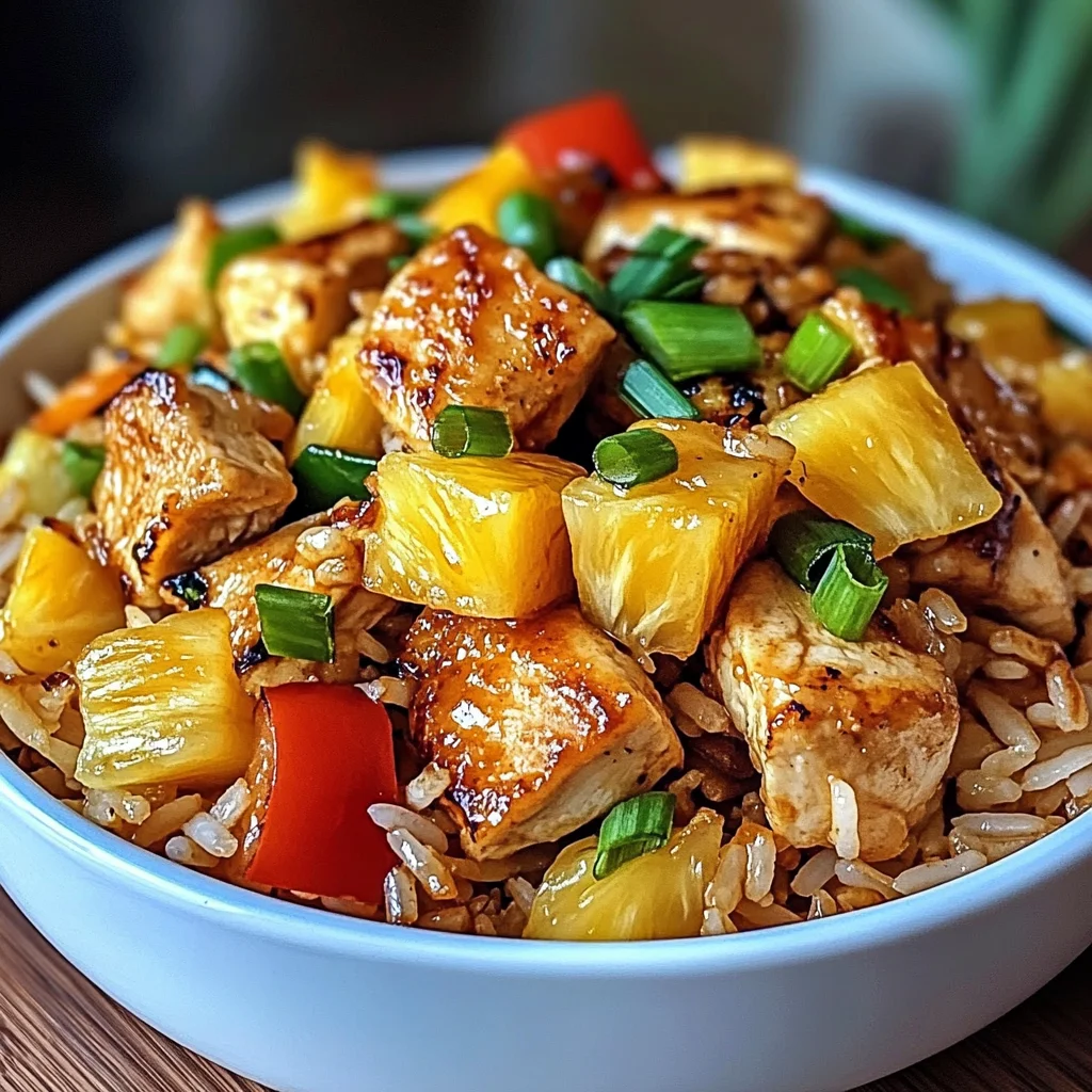 Pineapple Chicken Rice: A Delicious Tropical Twist on a Classic Dish