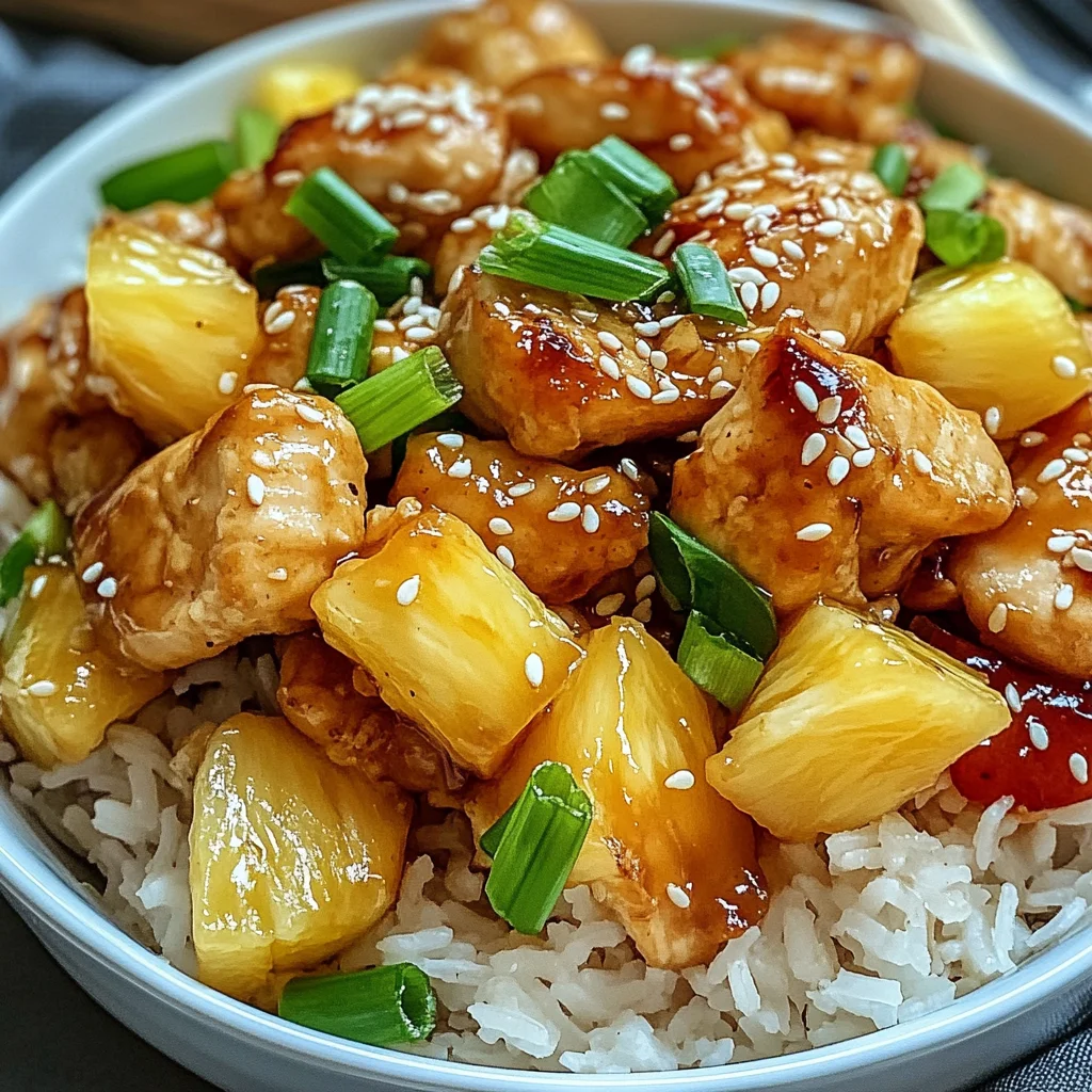 Pineapple Chicken and Rice – Foolproof 30-Minute Comfort Meal