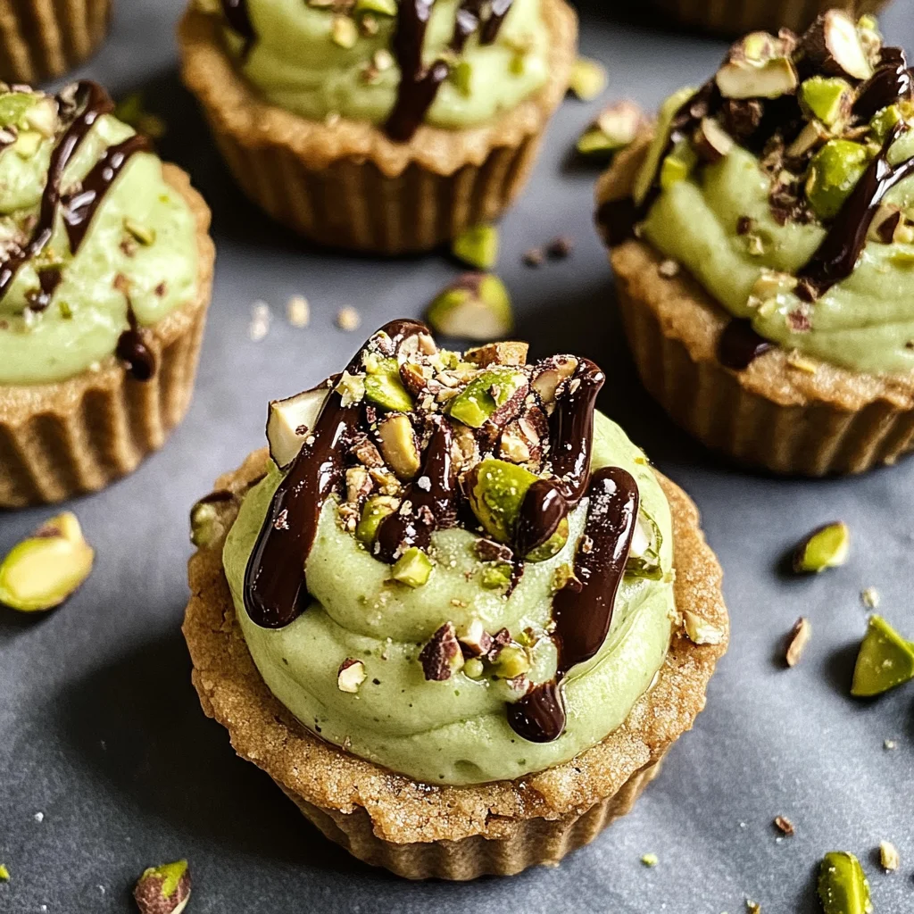 Pistachio Cookie Cups: Irresistibly Creamy and Crunchy Treats