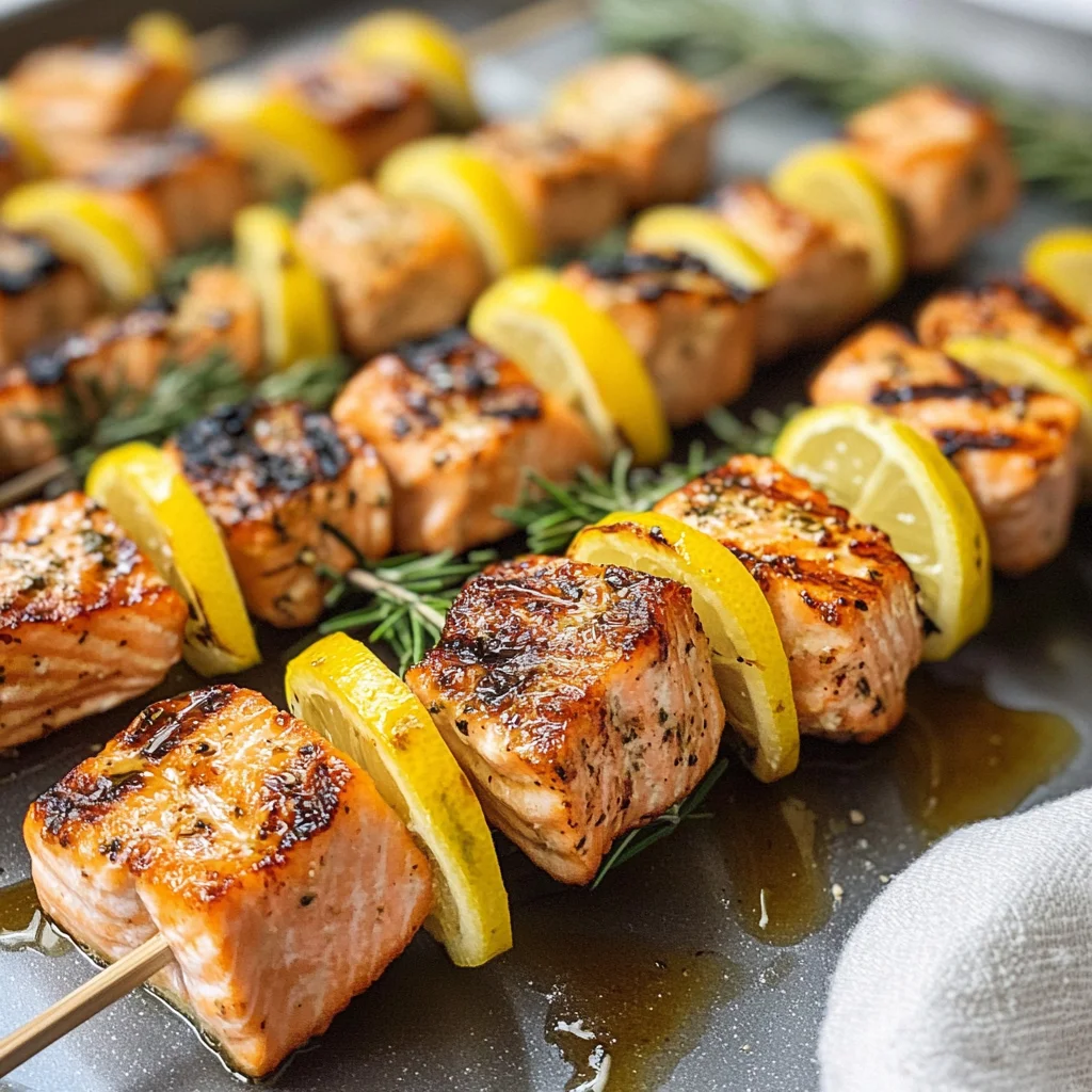 Salmon Skewers