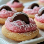 Strawberry Kiss Cookies