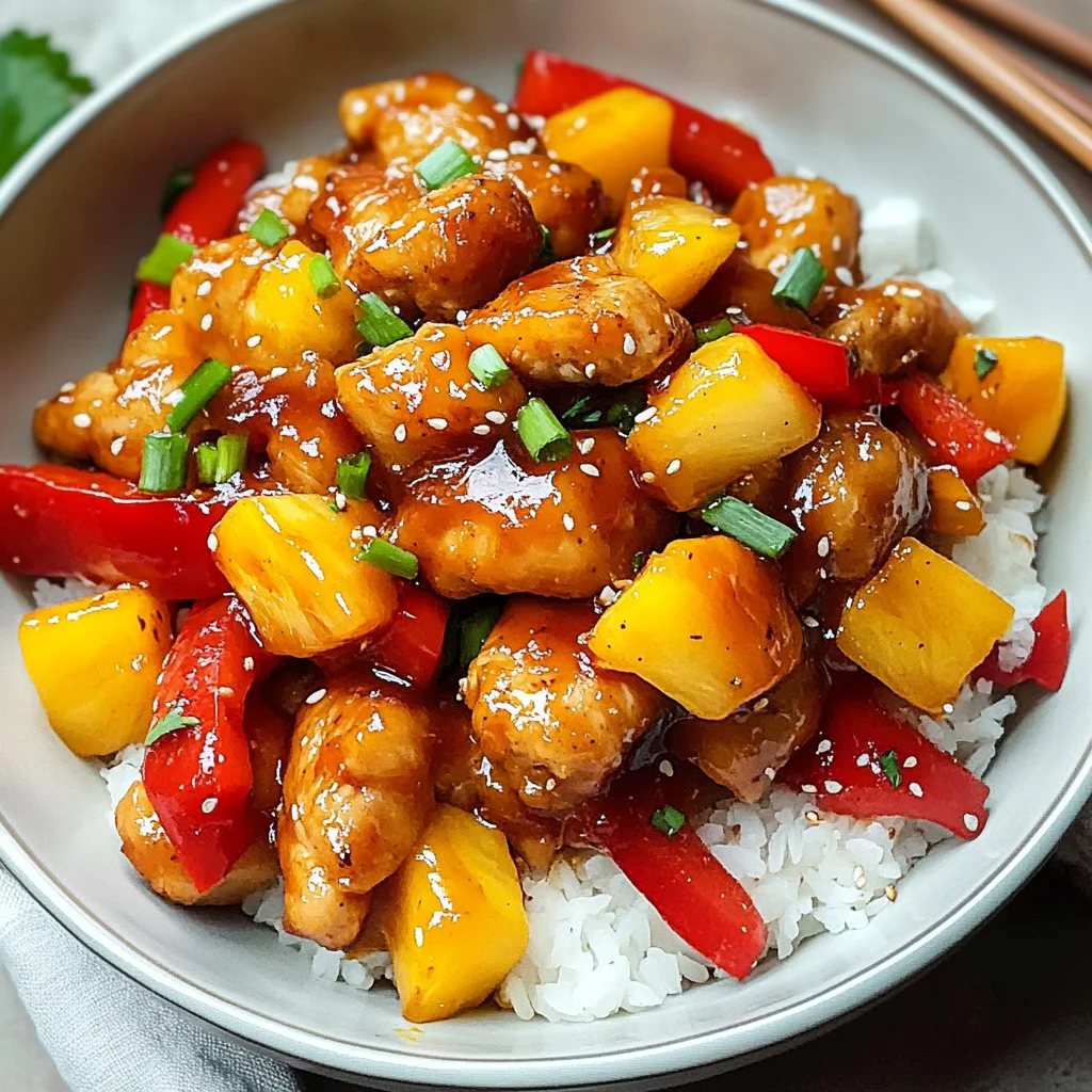 Sweet And Sour Chicken Recipe
