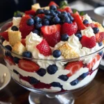 4th of July Trifle Recipe (Easy Patriotic Dessert)