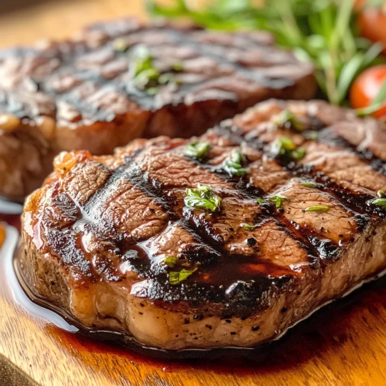 Balsamic Steak Marinade Recipe
