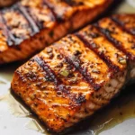 Cajun Honey Butter Grilled Salmon