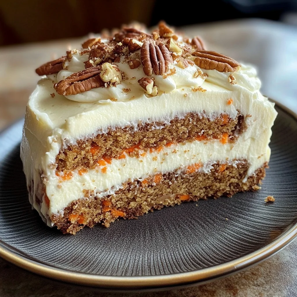Carrot Cake Cheesecake Recipe – Two Desserts in One Perfect Bite