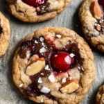 Cherry & Almond Chocolate Chip Cookies