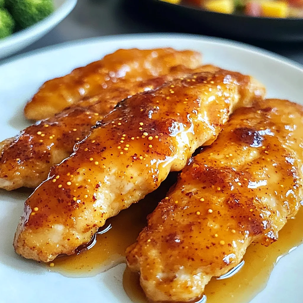 Crispy Honey Mustard Chicken Tenders in Just 15 Minutes