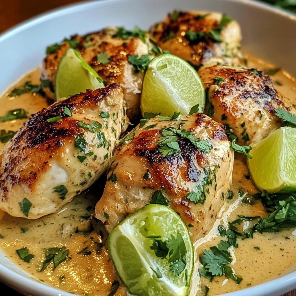 Crockpot Coconut Lime Chicken – Best Creamy Slow Cooker Dinner Recipe
