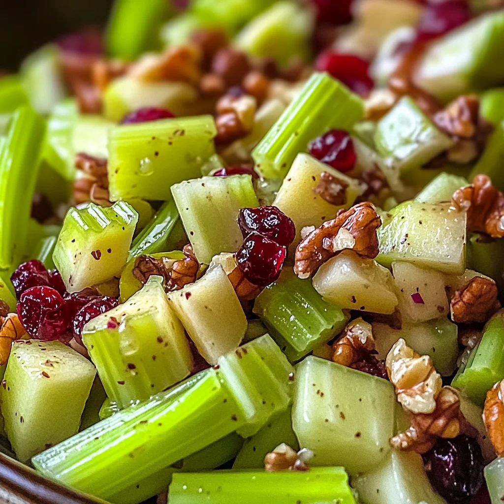 Crunchy Celery and Walnut Salad
