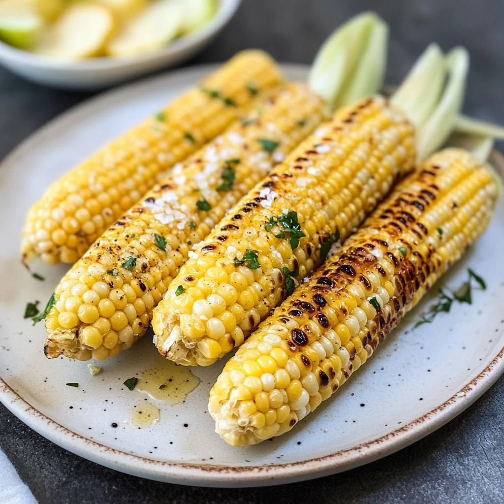 Easy Grilled Corn on the Cob