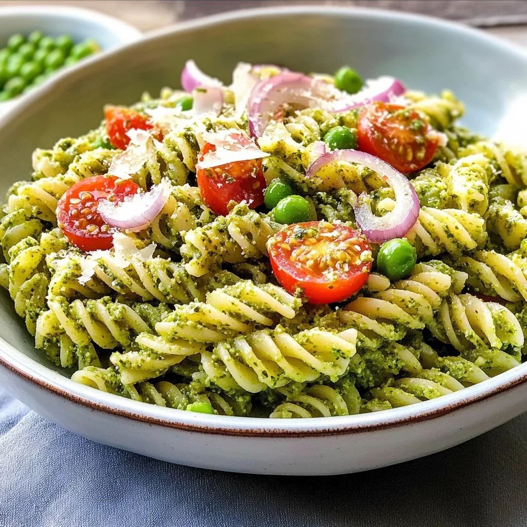 Easy Pesto Pasta Salad