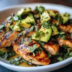 Honey Lime Chicken Avocado