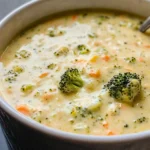 Instant Pot Broccoli Cheese Soup
