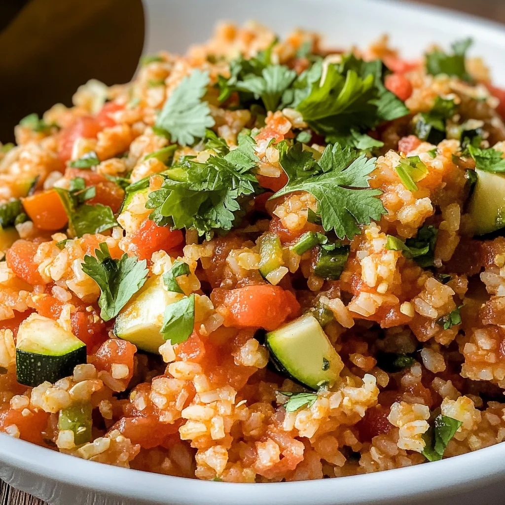Keto Spanish Cauliflower Rice