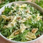 Lemon Arugula Pasta Salad