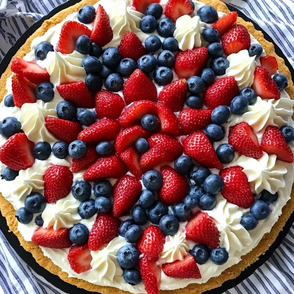 Patriotic Berry Pizza