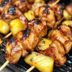 Pineapple Chicken Kebabs Recipe
