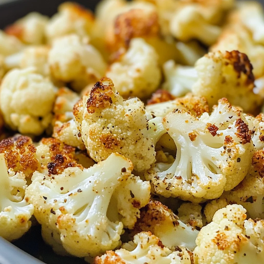 Roasted Air Fryer Keto Cauliflower