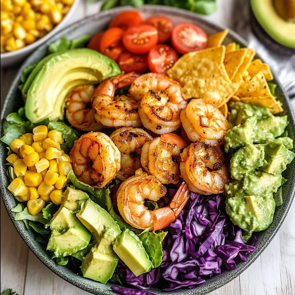 Shrimp Taco Salad