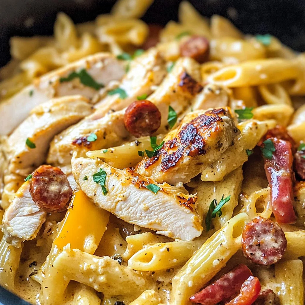 Slow Cooker Cajun Alfredo Recipe