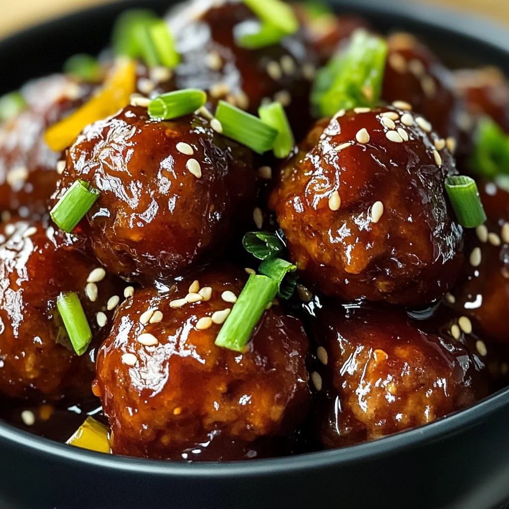 Slow Cooker Teriyaki Meatballs