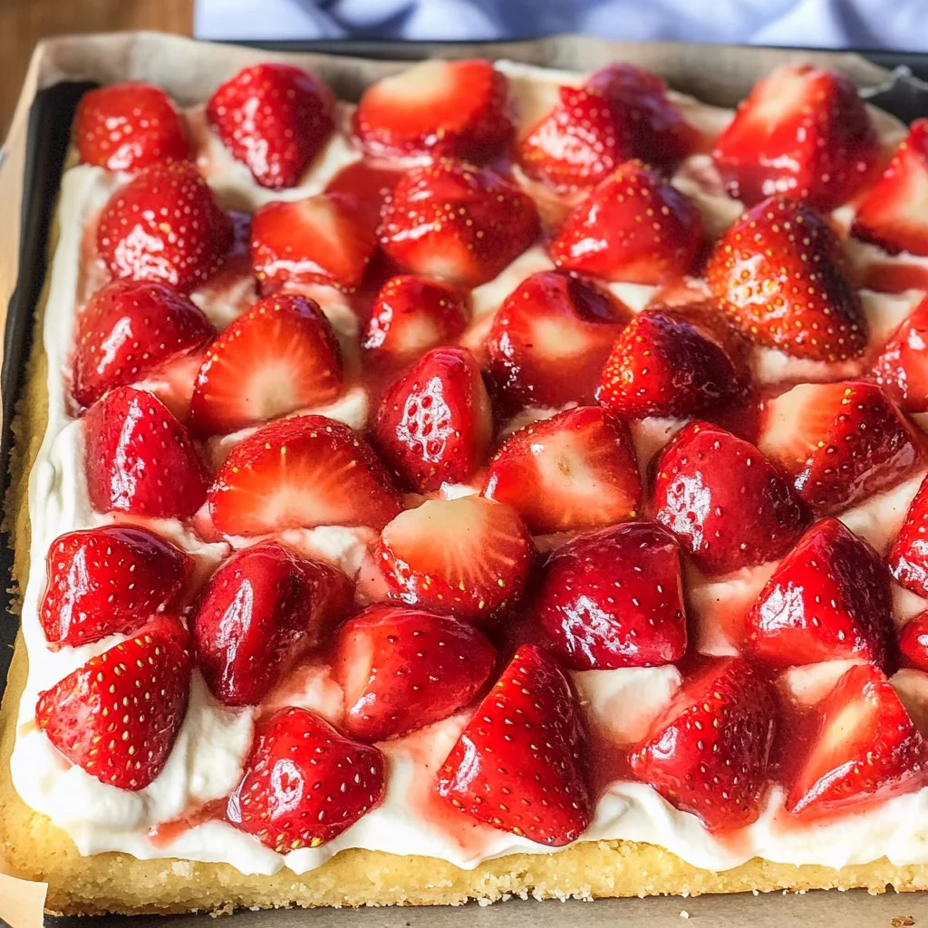 Strawberry Pizza