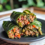 Stuffed Collard Greens (with Turkey and Quinoa)