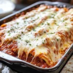 Three Cheese Manicotti