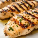 White apple vinegar and Herb Marinated Grilled Chicken