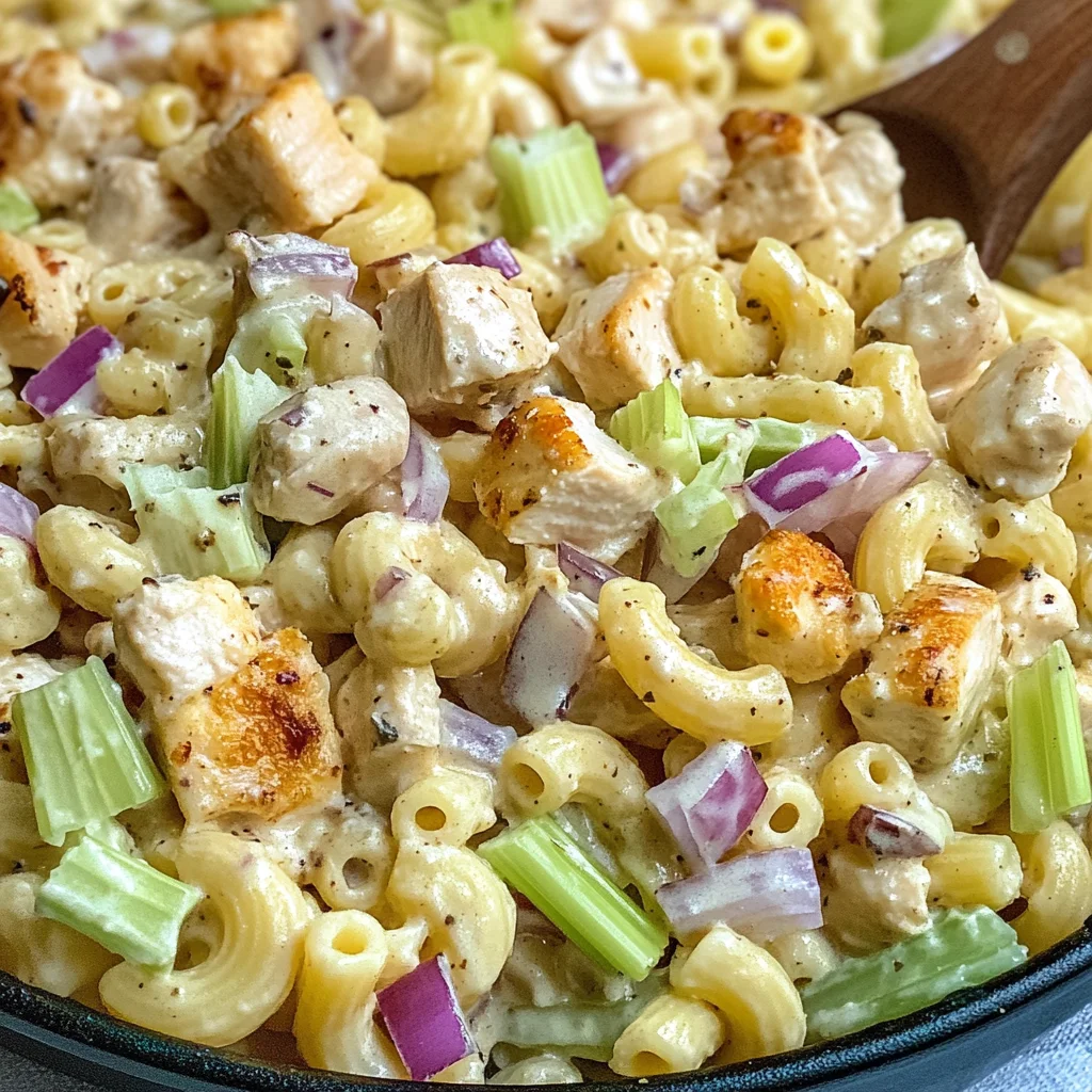 Chicken Macaroni Pasta Salad