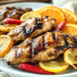 Grilled Honey-Glazed Chicken Breasts