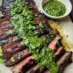 Skirt Steak Marinade Recipe with Chimichurri Recipe
